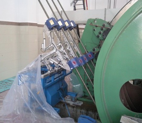 鋼絲繩在線自動檢測系統(tǒng) 鋼絲繩在線自動檢測系統(tǒng)